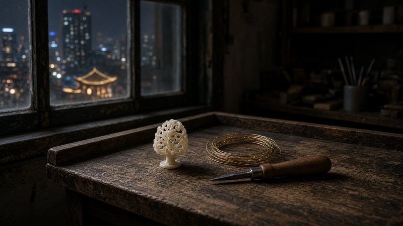工坊夜桌