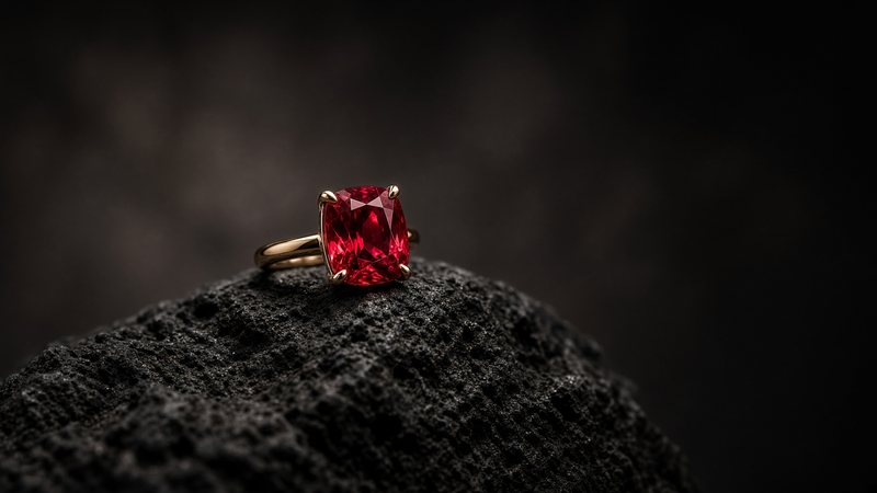 同一件紅寶戒指